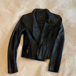 Marc New York Black Leather Jacket